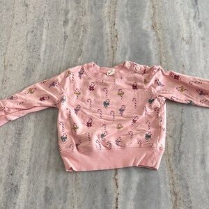 Pink Chicken Kids Matching Set - Pink Candy Cane Print